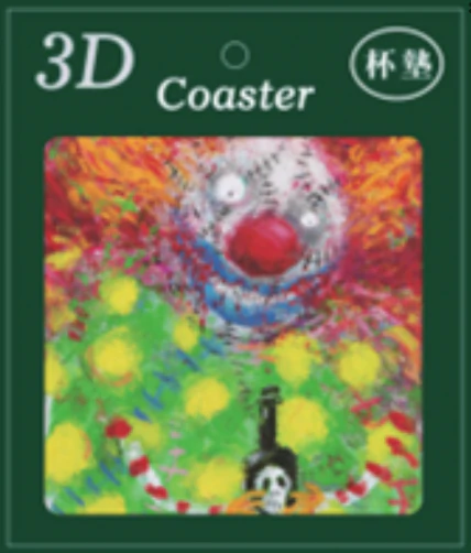 The World of Tim Burton - 3D Coasters